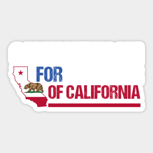 Gavin Newsom for Governor of California Sticker